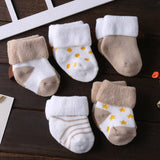 Baby Non-slip Socks 5 pairs - Cozy Nursery