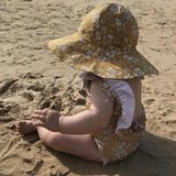 Baby Backless Floral Swimsuit - Cozy Nursery