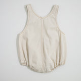 Newborn Denim Romper - Cozy Nursery