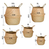 Seagrass Wicker Basket - Cozy Nursery