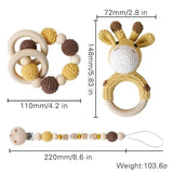 Zoo Animals Bracelet Teether Set - Cozy Nursery