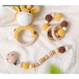 Zoo Animals Bracelet Teether Set - Cozy Nursery