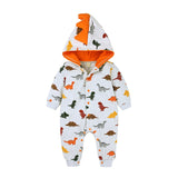 Easter Baby Dinosaur Romper - Cozy Nursery