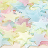 Glow In The Dark Stars Wall Stickers - Cozy Nursery