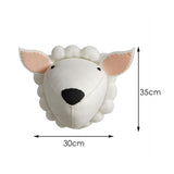 Animals Felt Wall Mounted Animal Head