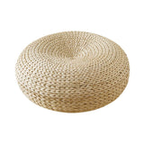 Natural  Straw Tatami Cushion - Cozy Nursery