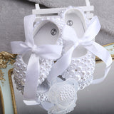 Newborn Pearl Shoes - Cozy Nursery