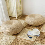 Natural  Straw Tatami Cushion - Cozy Nursery