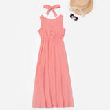 Matching Summer Mom Baby Dress - Cozy Nursery