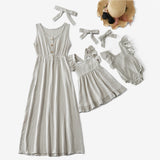 Matching Summer Mom Baby Dress - Cozy Nursery