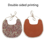 Baby Vintage Bibs with Pom Poms - Cozy Nursery