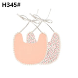 Baby Vintage Bibs with Pom Poms - Cozy Nursery