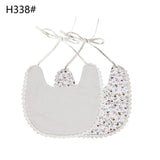 Baby Vintage Bibs with Pom Poms - Cozy Nursery