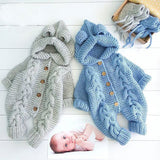 Baby Knit Romper - Cozy Nursery