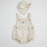Newborn Denim Romper - Cozy Nursery