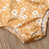Baby Backless Floral Swimsuit - Cozy Nursery