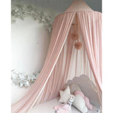 Chiffon Pompoms for Princess Bed Canopy