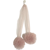 Chiffon Pompoms for Princess Bed Canopy
