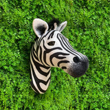 Zebra Animal Head Décor