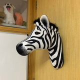 Zebra Animal Head Décor