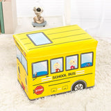 Bus Toys Storage Box - Cozy Nursery