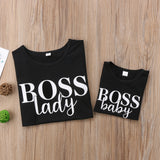 Matching Boss Family T-shirt - Cozy Nursery