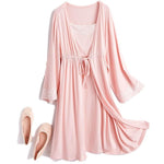 Lace Maternity Nightgown and Robe - Cozy Nursery