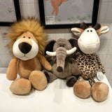 Baby Jungle Animals Plush Toys - Cozy Nursery