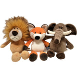 Baby Jungle Animals Plush Toys - Cozy Nursery