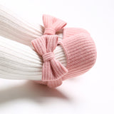 Newborn Butterfly Bow Shoes - Cozy Nursery