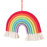 Classic Hand-Woven Rainbow Wall Decor - Cozy Nursery