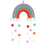 Rainbow and Rain Wall Decor - Cozy Nursery