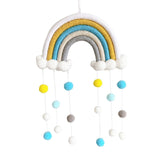 Rainbow and Rain Wall Decor - Cozy Nursery
