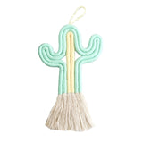 Hand-Woven Cactus Wall Decor - Cozy Nursery
