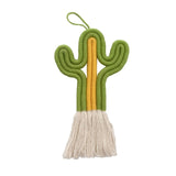 Hand-Woven Cactus Wall Decor - Cozy Nursery