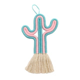 Hand-Woven Cactus Wall Decor - Cozy Nursery