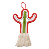 Hand-Woven Cactus Wall Decor - Cozy Nursery