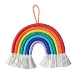 Classic Hand-Woven Rainbow Wall Decor - Cozy Nursery
