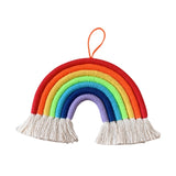 Classic Hand-Woven Rainbow Wall Decor - Cozy Nursery