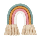 Nordic Hand-woven Rainbow Wall Decor - Cozy Nursery