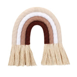 Nordic Hand-woven Rainbow Wall Decor - Cozy Nursery