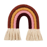 Nordic Hand-woven Rainbow Wall Decor - Cozy Nursery