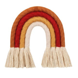 Nordic Hand-woven Rainbow Wall Decor - Cozy Nursery