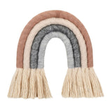 Nordic Hand-woven Rainbow Wall Decor - Cozy Nursery