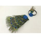 Peacock Costume For Newborn Photography
