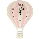 Hot Air Balloon Wooden Wall Clock