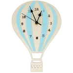 Hot Air Balloon Wooden Wall Clock