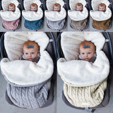 Baby Warm Strollers Knit Blanket