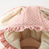 Ruffled Rabbit Ear Warm Coat