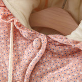 Ruffled Rabbit Ear Warm Coat